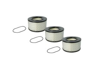 4068201403989 - vhbw Filterset 3x Staubsaugerfilter kompatibel mit Heylo VC 30 H VC 30 M Staubsauger - HEPA Filter Allergiefilter