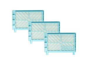 4068201421990 - Vhbw - 3x Staubsaugerfilter Ersatz für Philips VZ152HFB für Staubsauger - hepa Filter