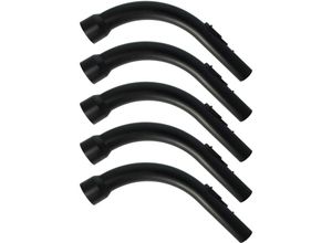 4068201435553 - Vhbw - 5x Griff kompatibel mit Miele S716-1 S718 S715-1 S715 S716 S717 Staubsauger - Handgriff Ersatzteil 35 mm Anschluss 34 cm Lang