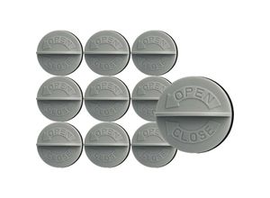 4068201449475 - vhbw 10x Patronenfilter Verschlussschraube kompatibel mit Kärcher A 2554 Me A 2534 pt A 2524 PT A 2504 Staubsauger Grau Weiß 4068201449475 - vhbw 10x Patronenfilter Verschlussschraube kompatibel mit Kärcher A 2554 Me A 2534 pt A 2524 PT A 2504 Staubsauger Grau Weiß