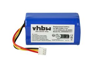 4068201455537 - Vhbw - 1x Akku kompatibel mit Blaupunkt BPK-VCBB1XBN Saugroboter (3200 mAh 144 v Li-Ion)