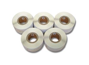 4068201490330 - Set 5x Etiketten-Rolle 25mm x 54mm (500 Etiketten) kompatibel mit Seiko Smart Label Printer SLP620 SLP650 Etiketten-Drucker - Vhbw