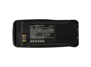 4068201501883 - Akku Ersatz für Motorola PMNN4103A PMNN4466A PMNN4102A für Funkgerät Walkie Talkie (2600 mAh 74 v Li-Ion) + Gürtelclip - Vhbw