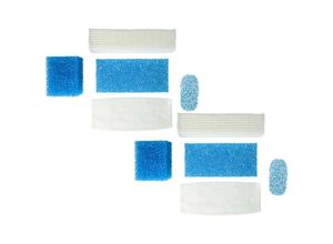 4068201526527 - Vhbw - Filter-Set kompatibel mit Thomas Twin T2 Aquafilter Staubsauger - 10x Filter