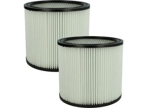 4068201526749 - Vhbw - 2x Faltenfilter kompatibel mit ShopVac Pro 30 pw 1300 Inox 1300 30 Super 30 Staubsauger - Filter Patronenfilter schwarz weiß 4068201526749 - Vhbw - 2x Faltenfilter kompatibel mit ShopVac Pro 30 pw 1300 Inox 1300 30 Super 30 Staubsauger - Filter Patronenfilter schwarz weiß