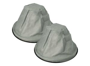 4068201556975 - Vhbw - 2x Sackfilter kompatibel mit Ulsoni ip X0 Kaminsauger Aschesauger - Ersatz-Filter Abwaschbar Schwarz Grau