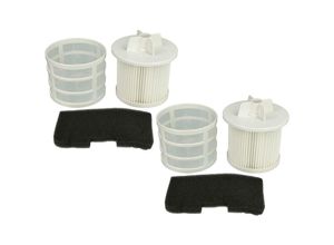 4068201559976 - Vhbw - Filter-Set kompatibel mit Hoover SE71SZ01001 39001170 SE71SP05001 39001390 Staubsauger - 4x Filter (Abluft-Filter Vormotor-Filter)