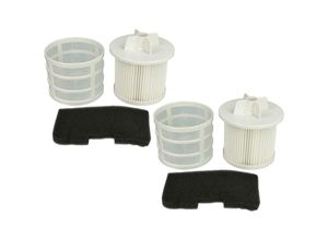 4068201560019 - Vhbw - Filter-Set kompatibel mit Hoover SE71WR02001 39001401 SE81RA11001 39001240 Staubsauger - 4x Filter (Abluft-Filter Vormotor-Filter)