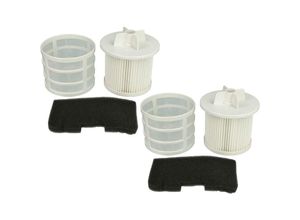 4068201560026 - Vhbw - Filter-Set kompatibel mit Hoover SE81SE03011 39001162 SE81SE10011 39001203 Staubsauger - 4x Filter (Abluft-Filter Vormotor-Filter)