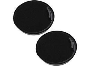 4068201565137 - Vhbw - Filterset 2x Staubsaugerfilter kompatibel mit Fakir Trend bl 140 Trend bl 141 Staubsauger - Abluftfilter Schwarz Weiß