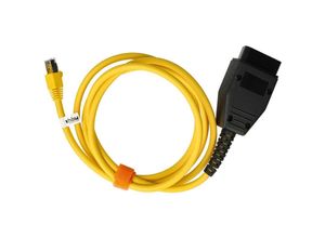 4068201580062 - Obd Adapter 16 Pin OBD2 Buchse auf RJ45 Stecker kompatibel mit bmw 3er Serie F22 F23 F30 F31 F34 Auto pkw Motorrad - Verbindungsadapter - Vhbw