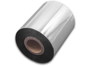 4068201806179 - 1x Thermotransfer-Band kompatibel mit Zebra ZM600 ZD620T ZD420T ZM400 Drucker Etikettendrucker Wischfest 80 mm x 300 m Wachs Harz Schwarz - Vhbw