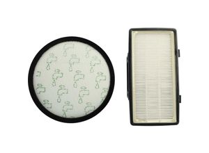 4068201825378 - vhbw Filter-Set kompatibel mit Rowenta X-trem Power Cyclonic Animal RO7262EA RO7260 Staubsauger - 2x Filter (Vormotor-Filter Abluft   EPA-Filter)