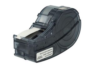4068201856556 - 1x Schriftband-Kassette kompatibel mit Brady M210 M210-LAB M211 Etiketten-Drucker 95mm Schwarz auf Weiß Polypropylen - Vhbw