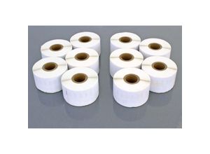 4068201888809 - 10x Etiketten-Rolle 36mm x 89mm (260 Etiketten) kompatibel mit Dymo LabelWriter LW400 Turbo EL60 Turbo LW400 Duo Etiketten-Drucker - Vhbw