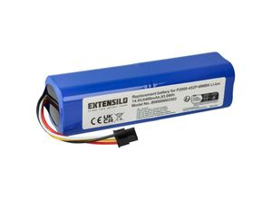 4068201946912 - EXTENSILO 1x Akku Ersatz für Xiaomi BRR-2P4S-5200S STYTJ01ZHM P2008-4S2P-MMBK für Saugroboter (6400 mAh 144 V Li-Ion) 4068201946912 - EXTENSILO 1x Akku Ersatz für Xiaomi BRR-2P4S-5200S STYTJ01ZHM P2008-4S2P-MMBK für Saugroboter (6400 mAh 144 V Li-Ion)
