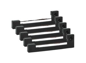 4068201948039 - Vhbw - 5x Farbband Schriftband kompatibel mit max Electronics re 4100 re 4100-10 re 4100-6 Nadeldrucker Bondrucker - Lila