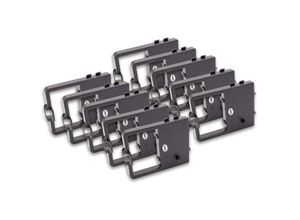 4068201968334 - 10x Farbband Schriftband kompatibel mit nec Dot-Matrix Printer p 32 q p 3300 p 33 Nadeldrucker Bondrucker - Schwarz - Vhbw