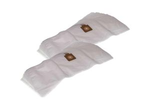 4068201987977 - 20x Staubsaugerbeutel kompatibel mit Kärcher 6903-405 6904-118 T201 6906-118 T251 Staubsauger - Mikrovlies 75cm x 17cm Weiß - Vhbw