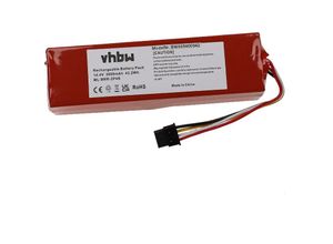 4068201988950 - Akku kompatibel mit Xiaomi Roborock q Revo QR52-00 S4 max S4E52-00 Rubys-L S4 S402-00 Saugroboter (3000 mAh 144 v Li-Ion) - Vhbw