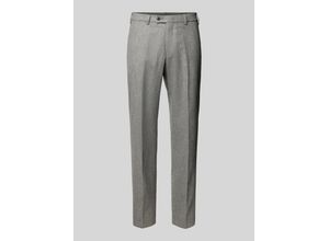 4068218028816 - Slim Fit Hose aus Schurwolle mit Bügelfalten Modell PIACENZA