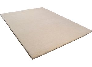 4068222067030 - Wollteppich Punam Teppiche Gr B L 250 cm x 350 cm 28 mm 1 St grau Berber-Teppiche echter Berber aus Marokko einfarbig reine Wolle handgeknüpft