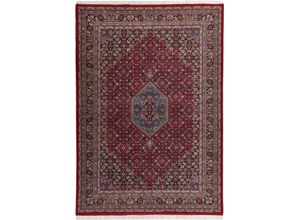 4068222067917 - Orientteppich HOME AFFAIRE BB Oriental Teppiche Gr B L 70 cm x 140 cm 12 mm 1 St rot Orientalische Muster reine Wolle handgeknüpft orientalisches Design Wohnzimmer