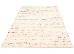 4068222076384 - Wollteppich HOME AFFAIRE David Teppiche Gr B L 70 cm x 130 cm 16 mm 1 St beige (natur) Esszimmerteppiche reine Wolle handgewebt weiche Haptik