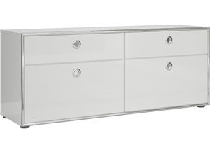 4068222093831 - Lowboard PLACES OF STYLE Imperia Sideboards Gr B H T 147 cm x 60 cm x 42 cm 2 weiß (weiß hochglanz lack) Lowboards elegante Hochglanzoptik aus Italien