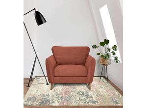 4068222106500 - Sessel HOME AFFAIRE MARSEILLE Polstersessel Gr Cord B H T 103 cm x 88 cm x 90 cm pink (blush) Home Affaire mit Massivholzbeinen aus Eiche verschiedene Bezüge und Farbvarianten