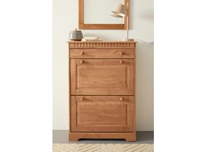 4068222135319 - Home affaire Schuhschrank »Lisa« mit 1 Schubkasten und 2 Klappen Höhe 105 cm Breite 75 cm 4068222135319 - Home affaire Schuhschrank »Lisa« mit 1 Schubkasten und 2 Klappen Höhe 105 cm Breite 75 cm