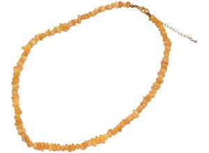 4068222171966 - Collier FIRETTI Schmuck Geschenk Halsschmuck Halskette Halsketten Gr Messing Länge 50 cm Breite 6 mm goldfarben (gelbgoldfarben gelb) Damen Colliers Made in Germany - mit Bernstein