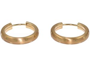 4068222172123 - Paar Creolen FIRETTI Schmuck Geschenk Gold 585 Ohrschmuck Ohrringe Basic Gr Gelbgold 585 gelb (gelbgoldfarben) Damen Creolen Made in Germany