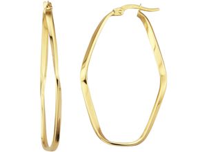 4068222177333 - Paar Creolen FIRETTI Schmuck Geschenk Gold 375 Ohrschmuck Ohrringe Ohrringe Gr Gelbgold 375 gelb (gelbgoldfarben) Damen Creolen