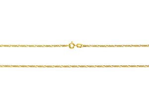 4068222179566 - Collierkettchen FIRETTI Schmuck Geschenk Gold 333 Halsschmuck Halskette Figarokette Halsketten Gr 45 Gelbgold 333 Breite 15 mm gelb (gelbgoldfarben) Damen Colliers Made in Germany