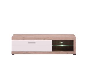 4068222181996 - TV-Board INOSIGN Remo Sideboards Gr B H T 160 cm x 45 cm x 34 cm 160 mit Beleuchtung grau (grau eiche) TV-Lowboards Erhältlich mit LED-Beleuchtung in verschiedenen Dekoren und Breiten