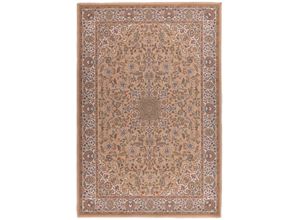 4068222295594 - Wollteppich HOME AFFAIRE Oriental D1 Teppiche Gr B L 66 cm x 120 cm 10 mm 1 St grau Orientalische Muster reine Wolle Orient-Optik Wohnzimmer