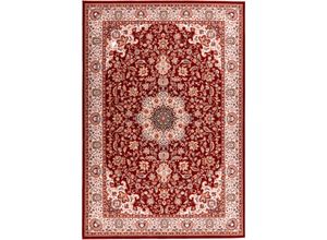 4068222296393 - Wollteppich HOME AFFAIRE Oriental D1 Teppiche Gr B L 200 cm x 300 cm 10 mm 1 St rot Orientalische Muster reine Wolle Orient-Optik Wohnzimmer