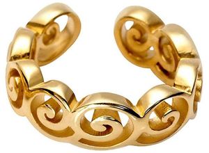 4068222313151 - Ohrklemme FIRETTI Schmuck Geschenk Gold 333 Ohrschmuck Ohrring Ear Cuff Schnecken Ohrringe Gr Gelbgold 333 gelb (gelbgoldfarben) Damen Brautschmuck Made in Germany