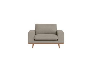 4068222345350 - Sessel HOME AFFAIRE Torino Gr Struktur weich B H T 122 cm x 81 cm x 91 cm grau (taupe) Home Affaire mit edlem Holzrahmen auch in Bouclé BTH 1229181 cm