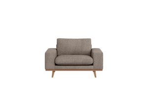 4068222345367 - Sessel HOME AFFAIRE Torino Gr Bouclé B H T 122 cm x 81 cm x 91 cm grau (taupe) Home Affaire mit edlem Holzrahmen auch in Bouclé BTH 1229181 cm