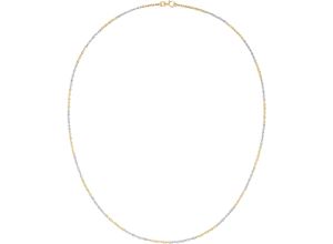 4068222435853 - Goldkette FIRETTI Schmuck Geschenk Gold 333   585 Halsschmuck Halskette Singapur bicolor Halsketten Gr Gelbgold 333 Länge 45 cm Breite 17 mm goldfarben (gelbgoldfarben weißgoldfarben) Damen Goldketten