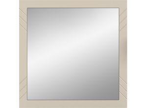 4068222526063 - Wandspiegel INOSIGN Mento beige (sandbeige) B80cm H80cm T2cm MDF Spiegel Spiegel mit OrnamentfräsungGarderobespiegelFlurspiegelDielenspiegel