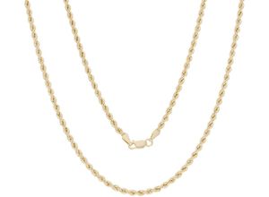 4068222540502 - Collierkettchen FIRETTI Schmuck Geschenk Gold 585 Kordelkette Halskette ca 3 mm breit Halsketten Gr 50 Gelbgold 585 Breite 3 mm goldfarben (gelbgoldfarben) Damen