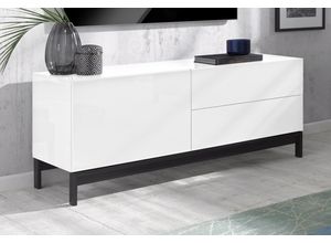 4068222555988 - Lowboard INOSIGN Metis Sideboards Gr B H T 110 cm x 60 cm x 40 cm weiß (weiß hochglanz) Lowboards Breite 110 cm