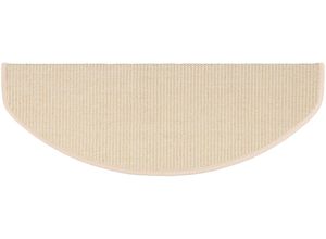 4068222591627 - Stufenmatte MY HOME Sisalteppich Natur Teppiche Gr B L 235 cm x 65 cm 8 mm 15 St beige (elfenbein) Stufenmatten in verschiedenen Farben als 15er Set erhältlich