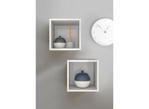 4068222609179 - INOSIGN Wandregal »Wandregal Infinity« (Set 2 St 2 kleine Würfelregale) Würfelregal 2er-Set Breite 28 cm Höhe 29 cm
