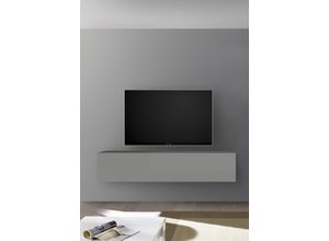 4068222610960 - TV-Schrank INOSIGN Schränke Gr B H T 138 cm x 29 cm x 30 cm Komplettausführung grau (steingrau ardesia) TV-Sideboards Breite 138 cm