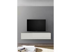 4068222611011 - TV-Schrank INOSIGN grau (kreidegrau gesso) B138cm H29cm T30cm Schränke Breite 138 cm