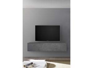 4068222611042 - TV-Schrank INOSIGN Schränke Gr B H T 138 cm x 29 cm x 30 cm Komplettausführung grau (bleigrau piombo) TV-Sideboards Breite 138 cm